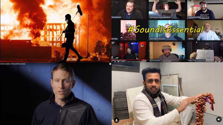 The winners of the Sound is Essential creativity contest