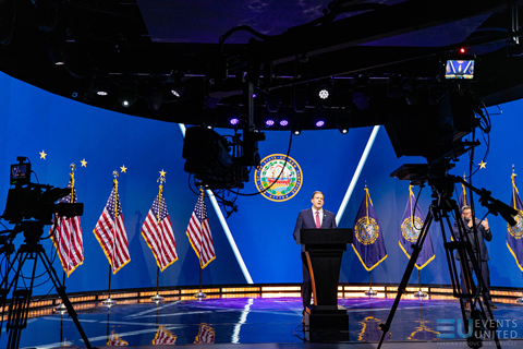 New Hampshire Governor Chris Sununu delivers his inaugural address