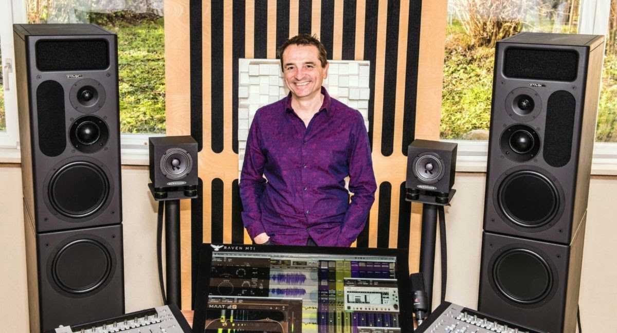 Patrik Schwitter in his Zurich based studio