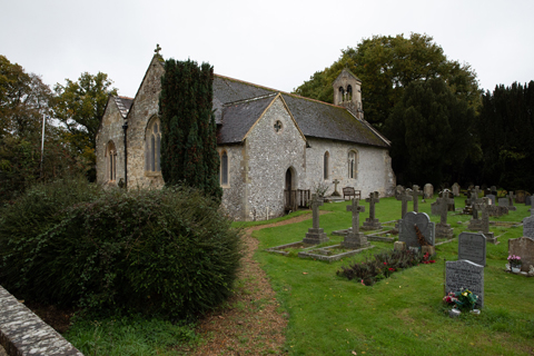 The Grade 2* listed Ashington Parish Church