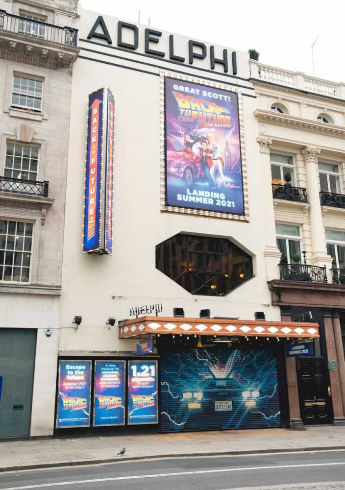 London’s Adelphi Theatre will re-open with Back to the Future