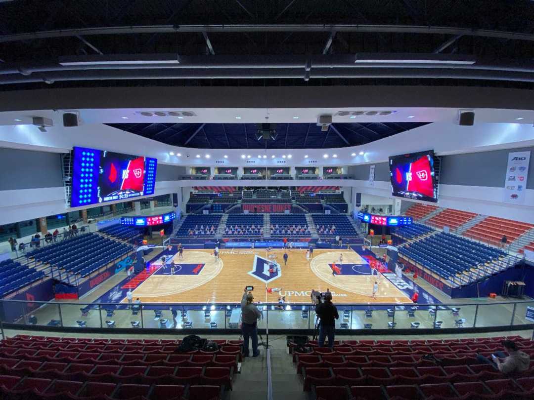 UPMC Cooper Field House is the home arena for the Duquesne Dukes