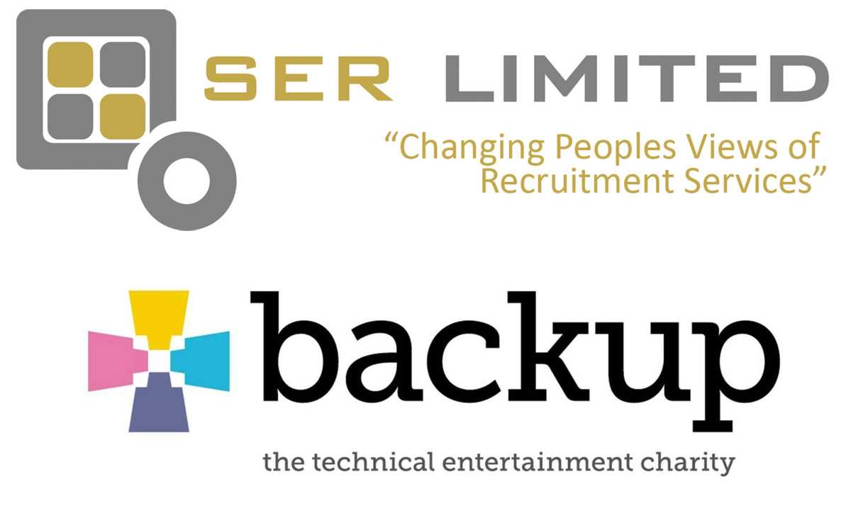 SER will donate 10% of its event industry placement fees to industry charity Backup