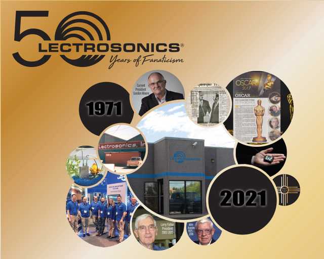 Today, all Lectrosonics products are still 100% made in the US factory in Rio Rancho