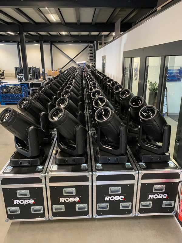 These are the first Fortes to be received in Germany and have been purchased for general lighting rental stock