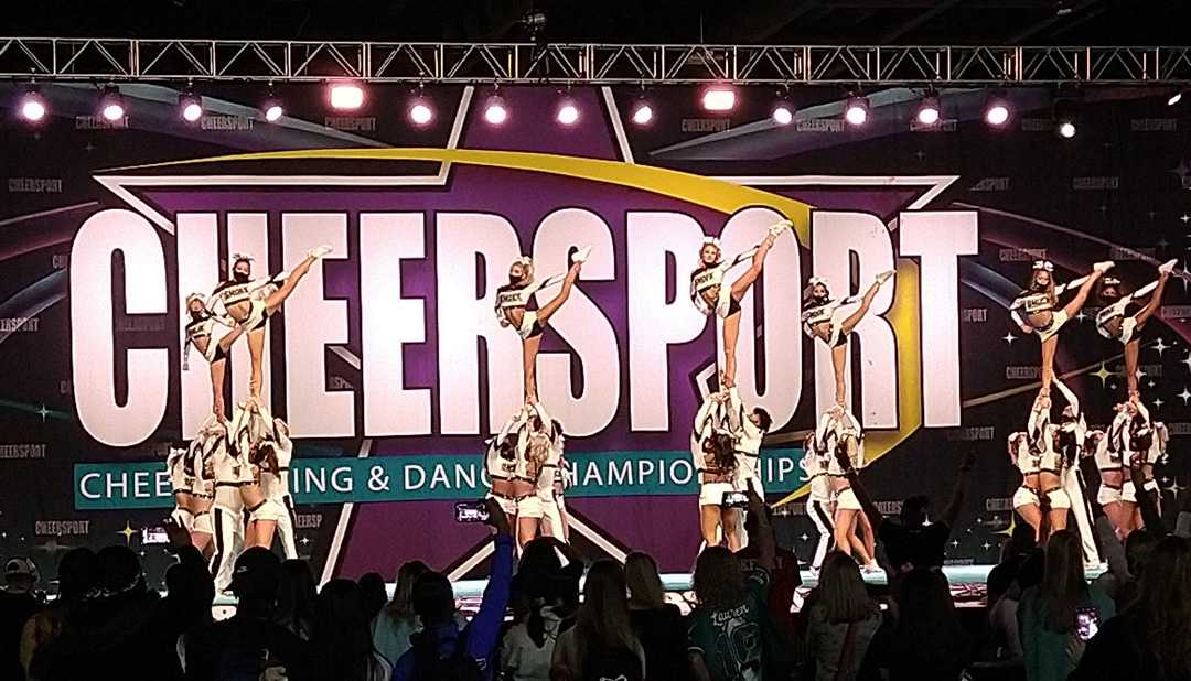 The Cheersport National Cheerleading Championship in Atlanta