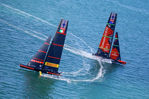The races took place in the Hauraki Gulf off the coast of Auckland