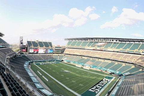 Lincoln Financial Field is the home stadium for the Philadelphia Eagles NFL team