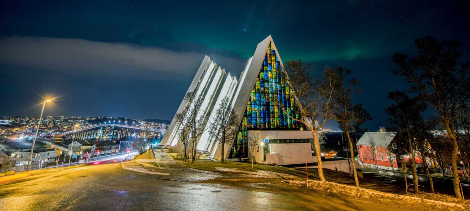 The Arctic Cathedral is one of the most recognised landmarks in the city of Tromsø (photo ©Siri Uldal)