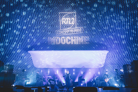 This historic event was an isolated, audience-free gig for the French radio channel RTL2 (photo: Béranger Tillard / RTL2)
