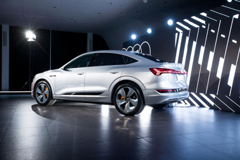 Audi’s electric e-tron Sportback unveiled