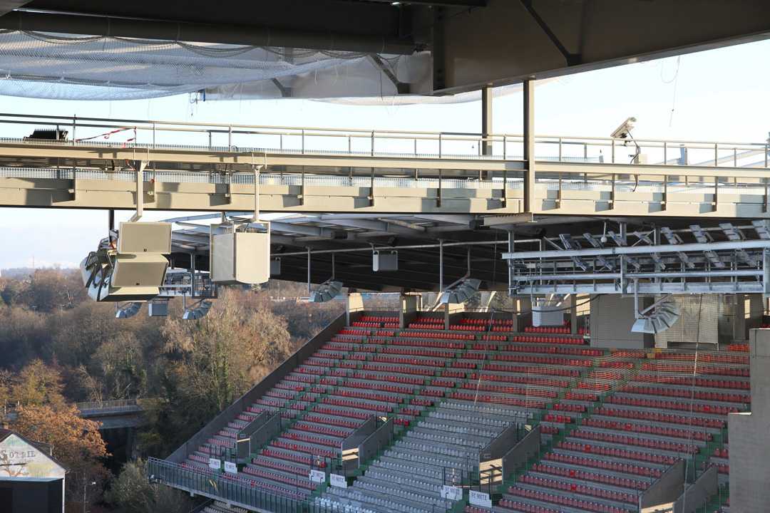 Stade Saint-Symphorien is the largest sports stadium in the Lorraine region