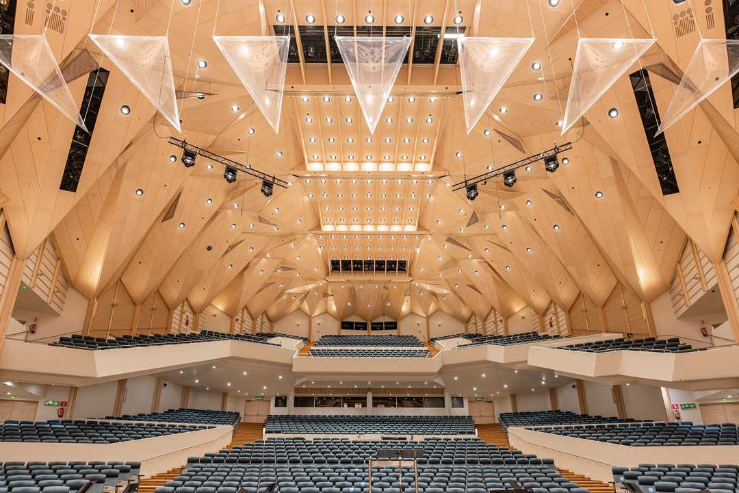 Tampere Hall is the largest concert and congress centre in the Nordic countries
