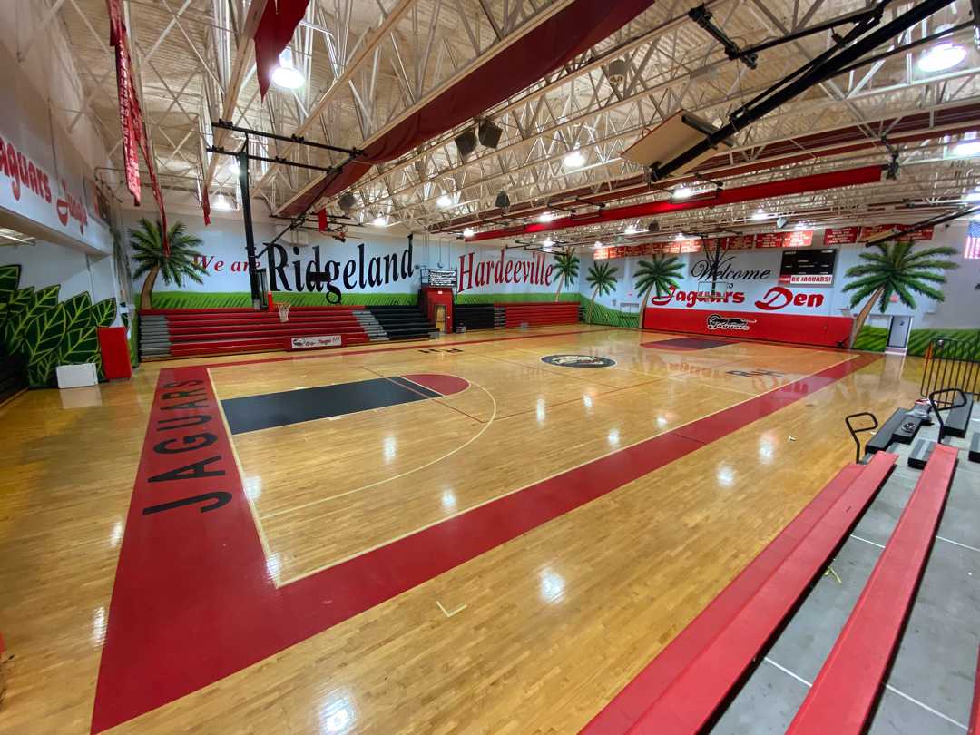 Ridgeland High School has upgraded its gymnasium sound system