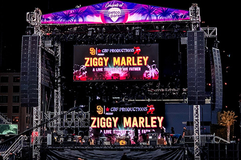 This was Ziggy Marley’s first live concert since the pandemic began