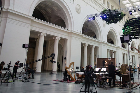 The performance was streamed from the Field Museum of Natural History
