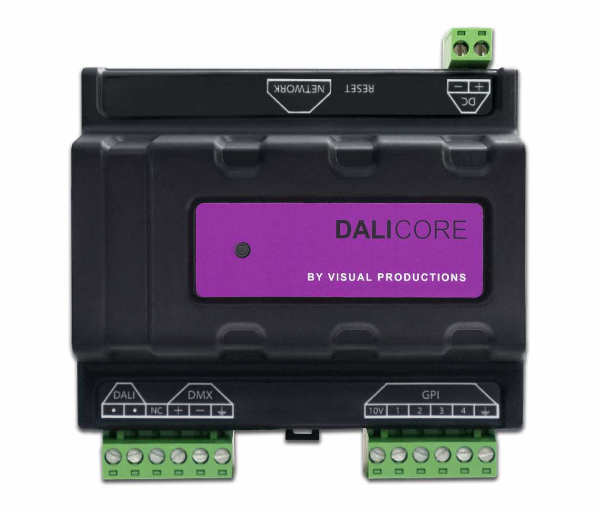 The DaliCore integrates easily with third party devices