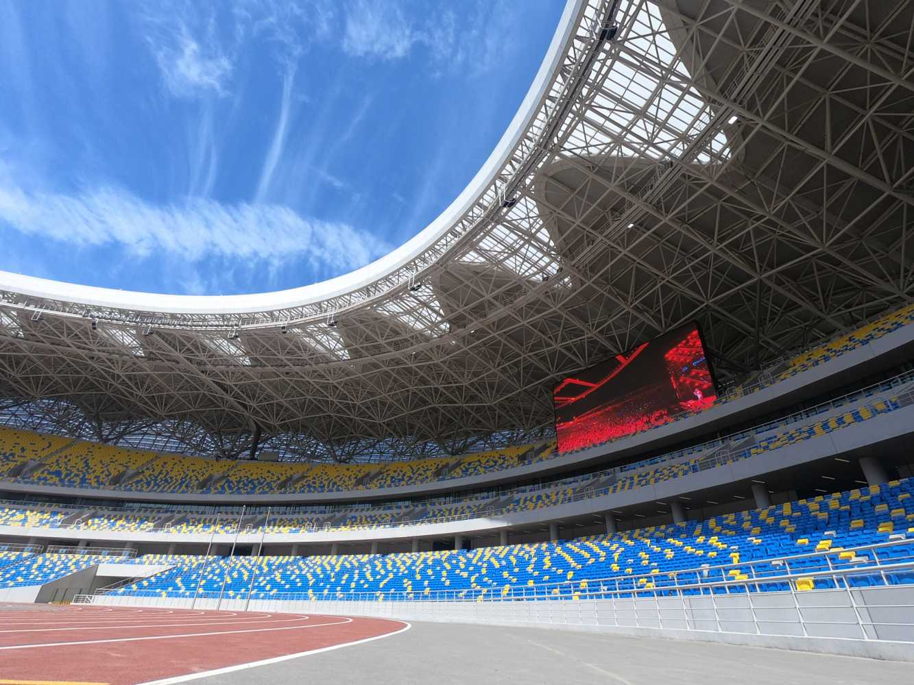 The Xi’an Olympic Centre Stadium is due to host China’s 14th National Games in September