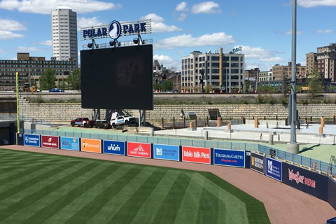 Polar Park - the home field for the Worcester Red Sox