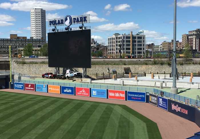 Polar Park - the home field for the Worcester Red Sox