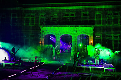 Pennhurst Asylum provided the backdrop for a heavy hitting dose of horror-themed metal