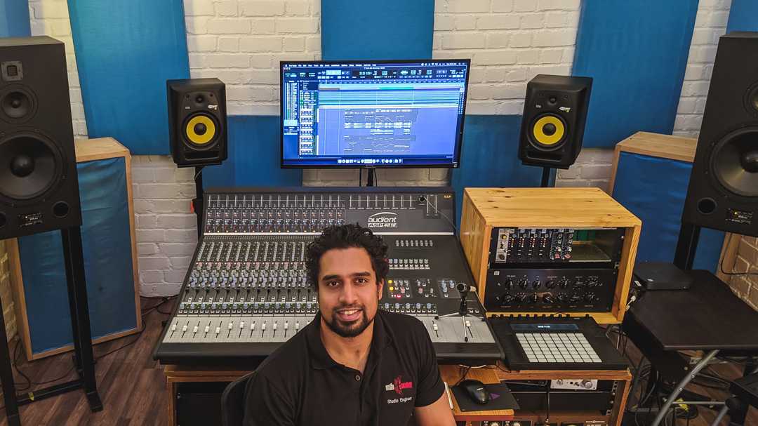 Studio manager Gautham Pattan: ‘The console serves as our main monitor controller for all aspects of production’