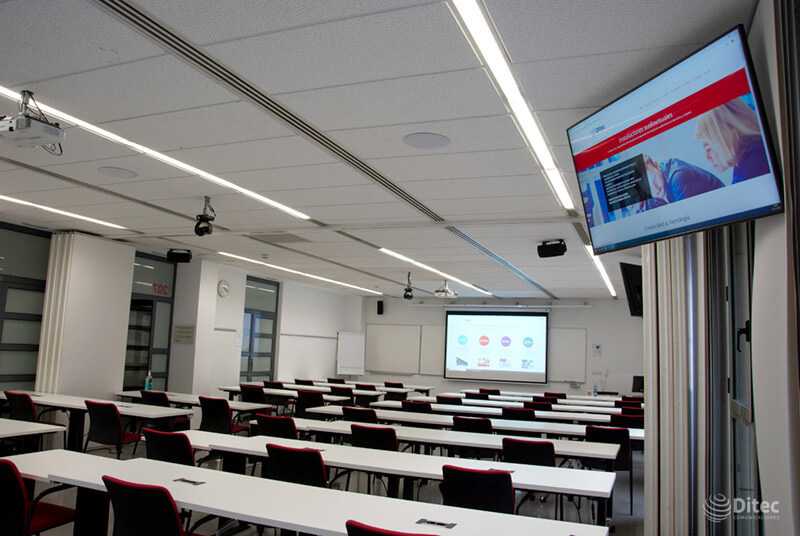 Thirty-eight rooms across campus were redesigned to adopt the new learning model