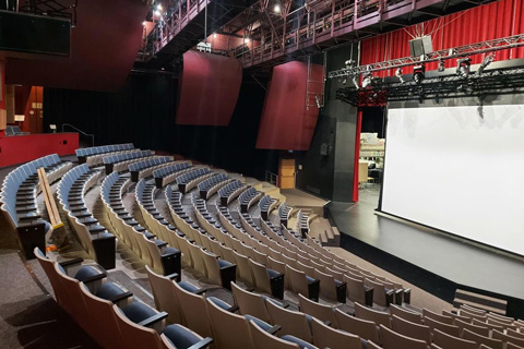 The Muir Theatre is a fully equipped 350-seat facility