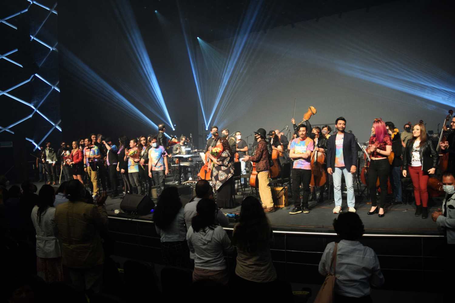 The concert was performed by Orquesta Filarmónica de Toluca at the iMorelos Theatre