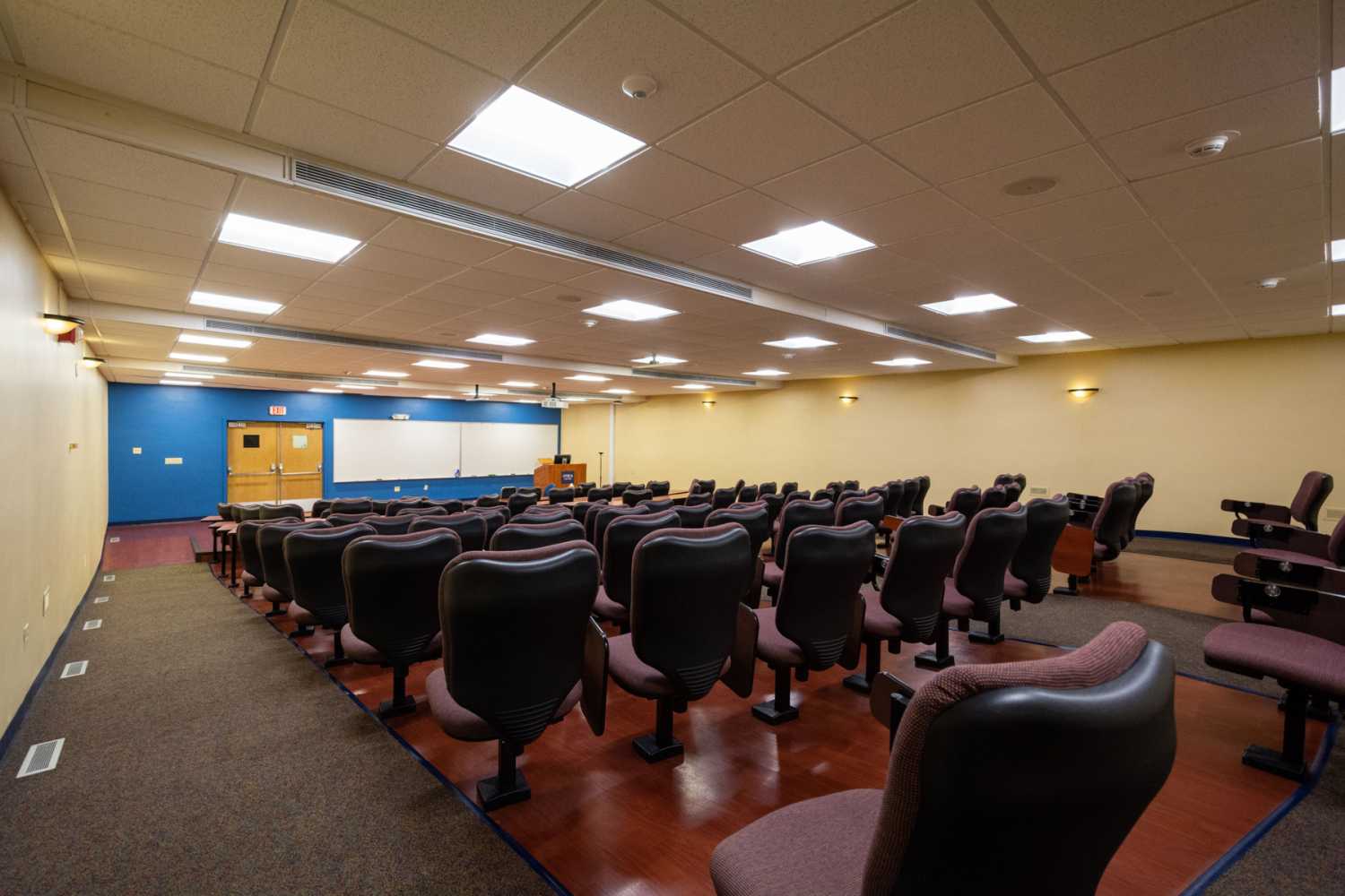 The Donahue Auditorium lecture hall