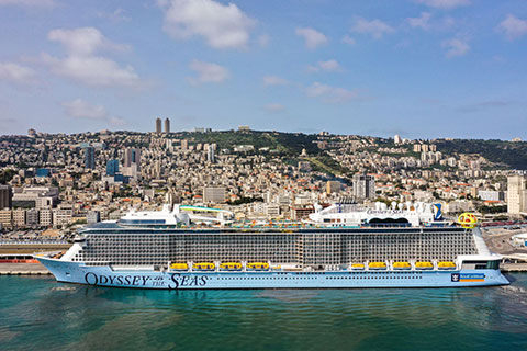 Odyssey of the Seas - the latest Ultra Quantum-class ship launched by Royal Caribbean International