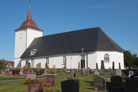 The medieval church at Säve, near Gothenburg