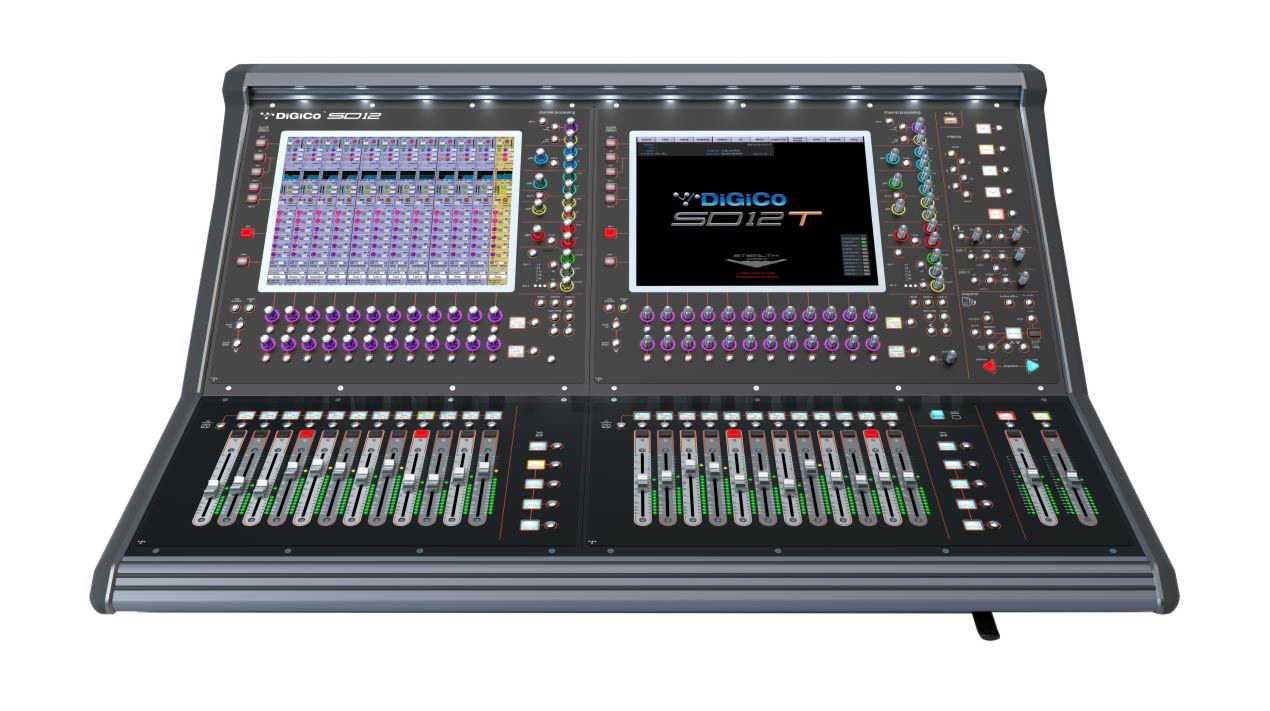 The new SD12T has 96 inputs as standard, 48 busses and a 12 x 8 matrix