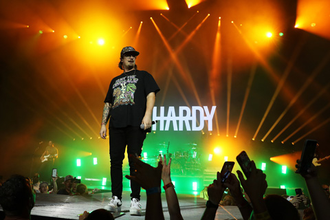 Catch Hardy is opening for Jason Aldean across the U.S. and playing other dates until the end of October (photo: Todd Kaplan)