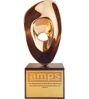 The AMPS Awards are sponsored by Dolby Laboratories, Sennheiser and Twickenham Film Studios