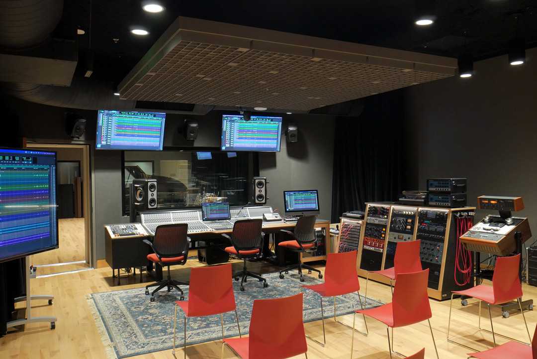 Recording Studio 381 is a fully stocked, 96-track surround-capable recording facility