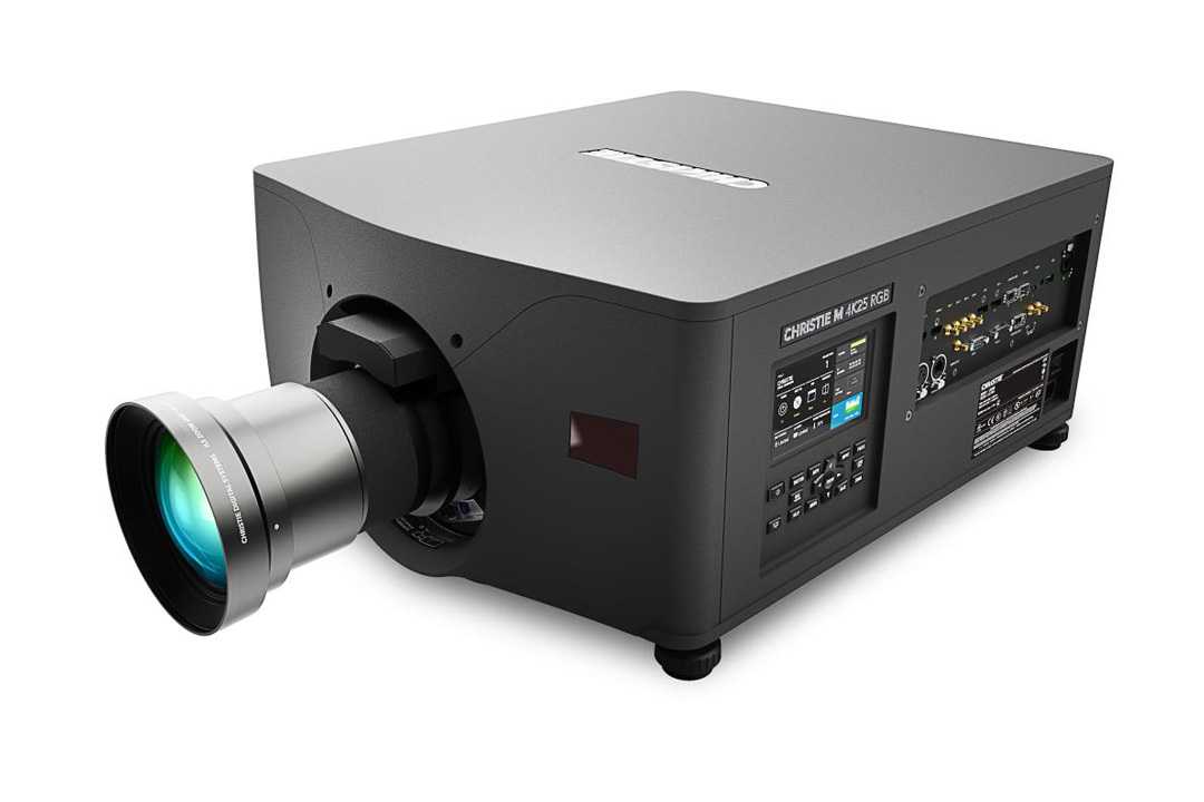 The M 4K25 RGB pure laser projector