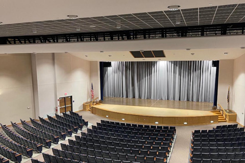 North Montgomery High School auditorium I Photo: Michael Melvin