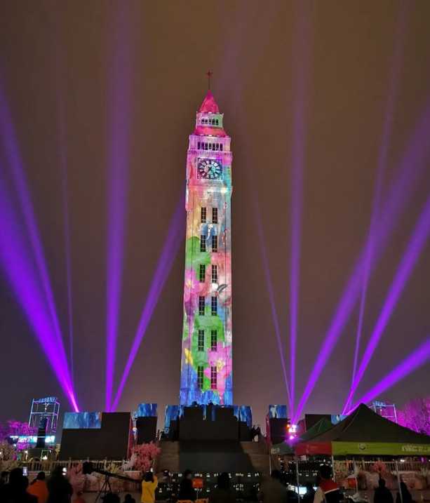 Known as China’s Big Ben, the 66m-high clock tower is one of the most recognisable landmarks of Hebi