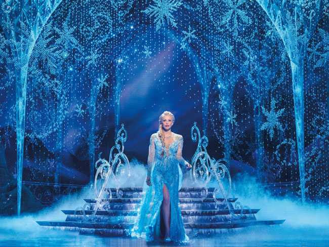 Frozen The Musical, brought to life by LD Neil Austin I Photo © Disney