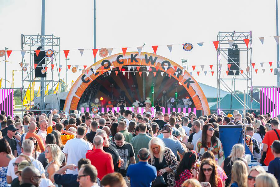 Chelmsford City Racecourse hosted the second Clockstock Festival