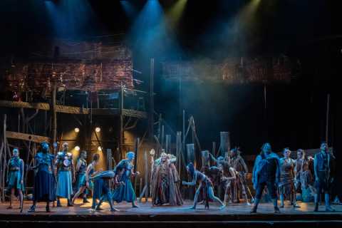 The world premiere of Vanara The Musical at Hackney Empire (photo © JaneHobson)