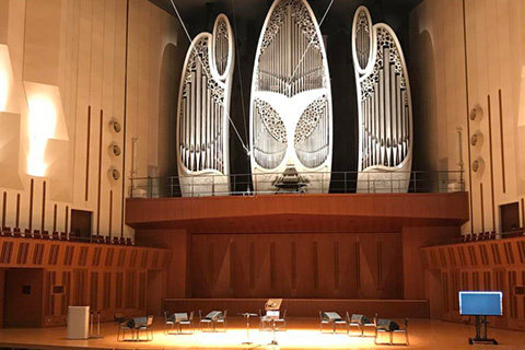 Tokyo Metropolitan Theatre Concert Hall is famous for its acoustics