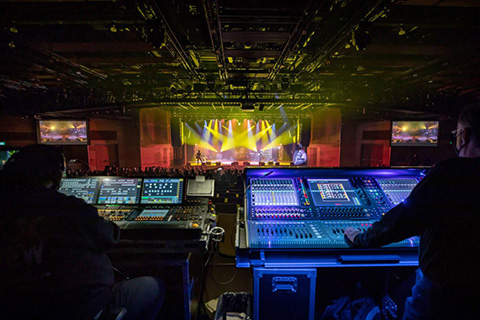 For control, a DiGiCo Quantum338 console was also part of the new package