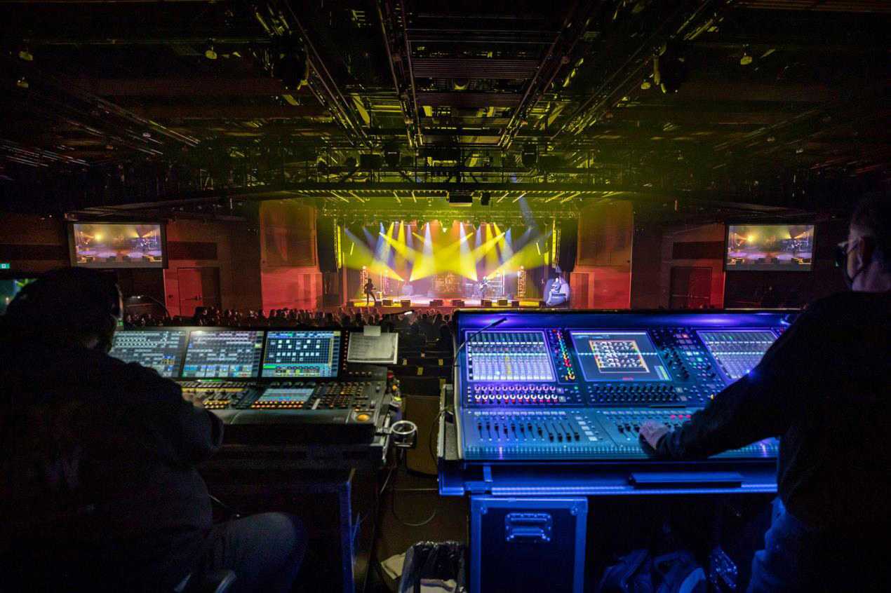 For control, a DiGiCo Quantum338 console was also part of the new package