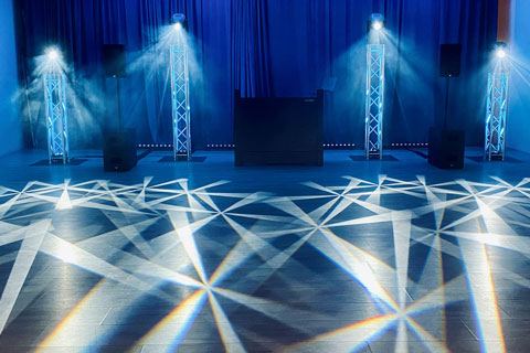 LightsOn supplies creative lightshows for a broad mix of events