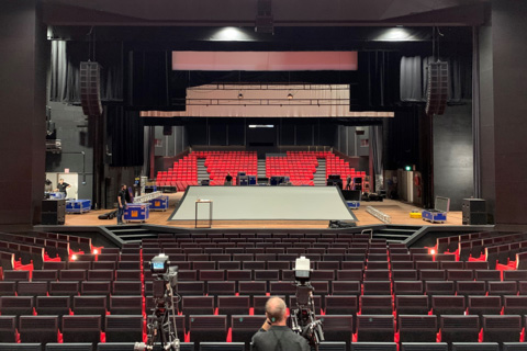 The upgrades began in 2019, included investment in new lighting equipment for two newly renovated auditoriums