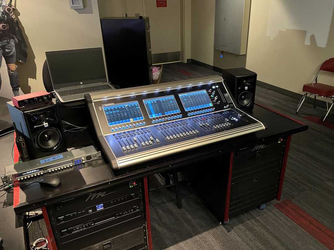 KFC Yum! Centre’s new DiGiCo S31 front-of-house mixing console