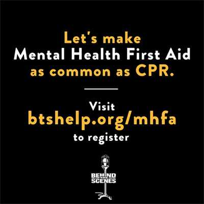 Mental Health First Aid takes the fear and hesitation out of starting conversations