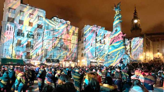 The festival took place in La Almendra, the historic centre of the city